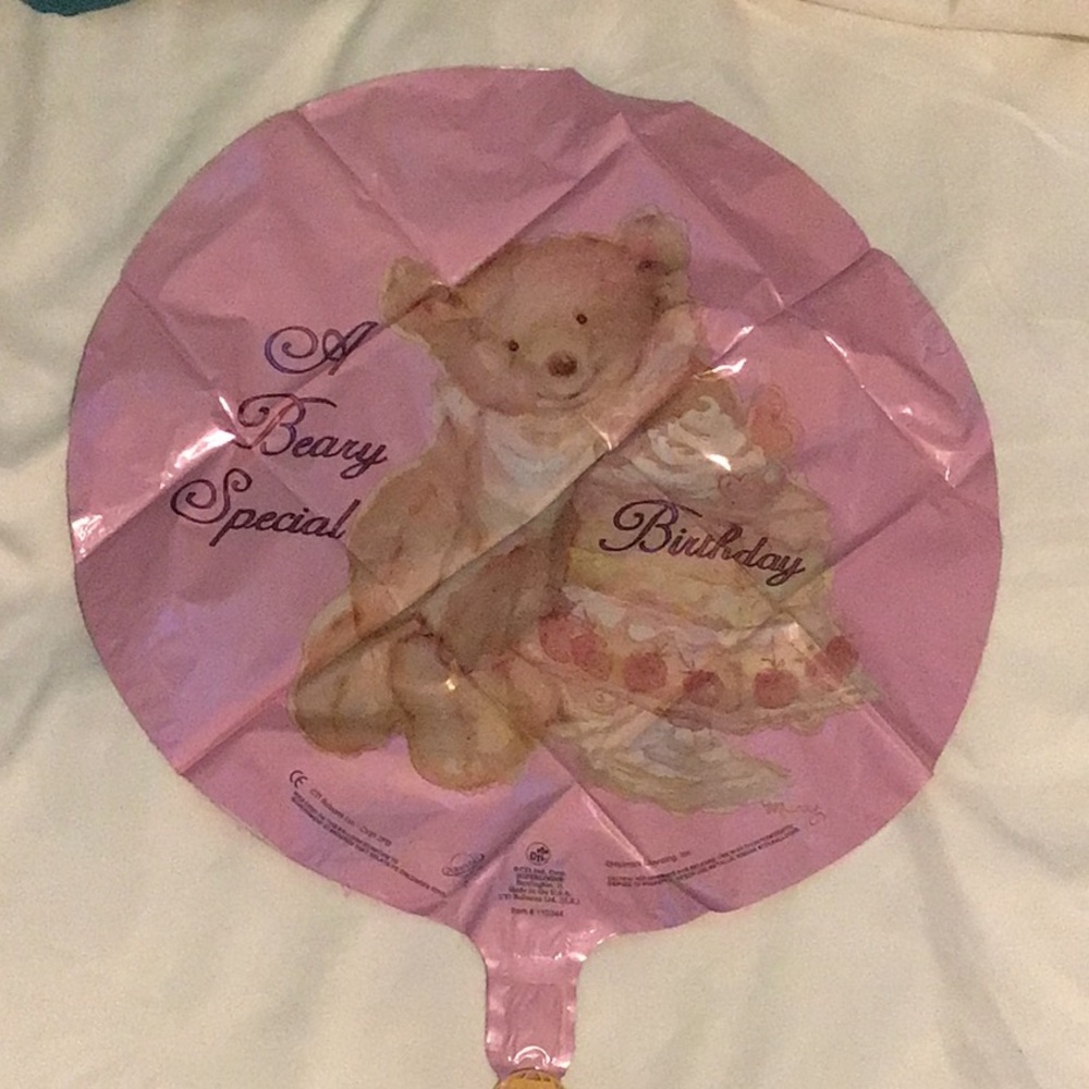 Hallmark A Beary Special Birthday Mylar balloon